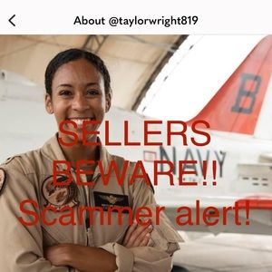 SELLERS BEWARE OF THIS SCAMMER